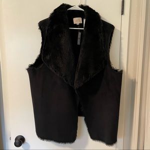Loft Shearling Vest (NWT)